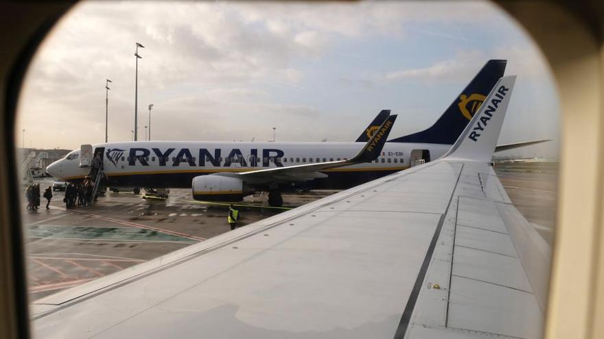 Avión de Ryanair.