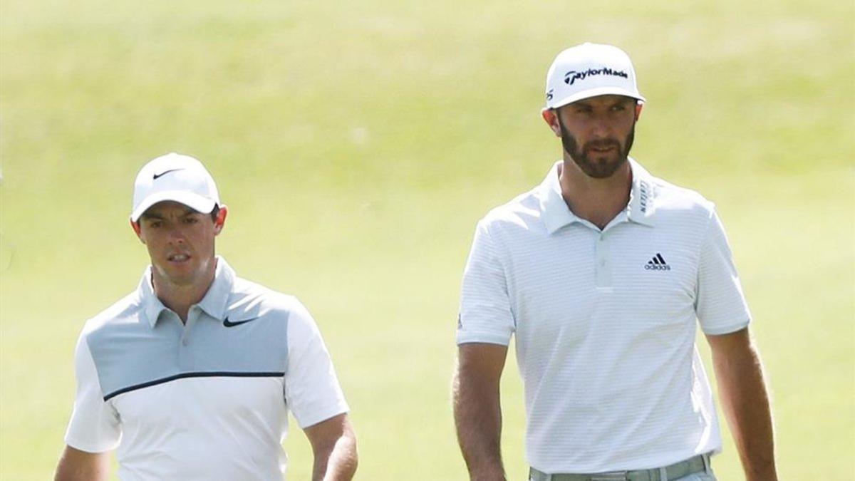 McIlroy y Dustin Johnson