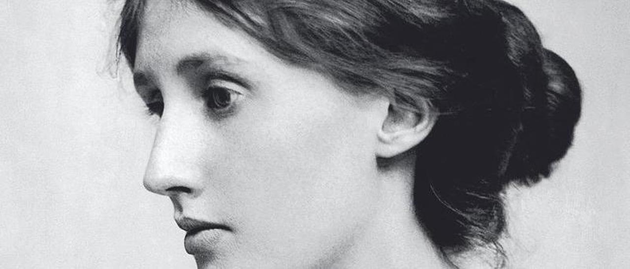 Virginia Woolf, fotografiada por G.C.Beresford, en 1912.