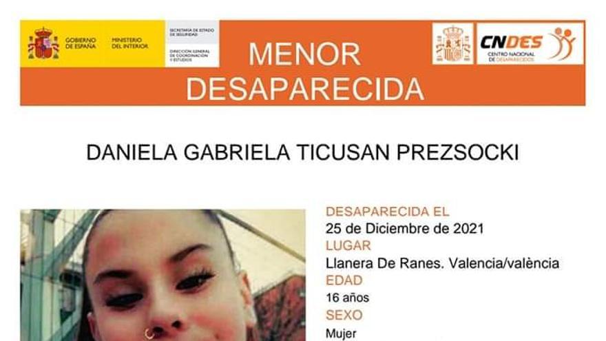 Prosigue la búsqueda de la menor desaparecida en Xàtiva