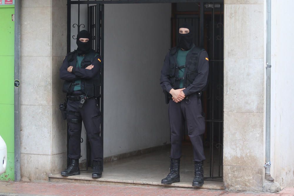 Operación antiyihadista en Sant Antoni.