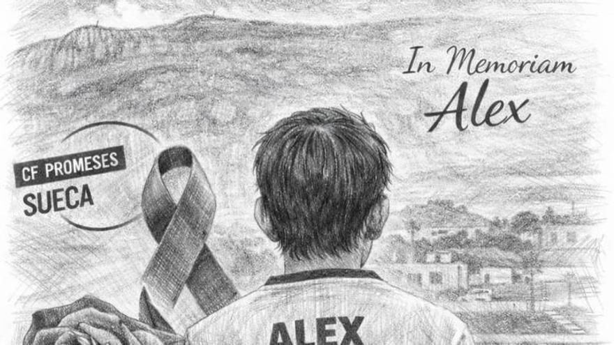 Álex, "un niño de 10", que amaba el fútbol