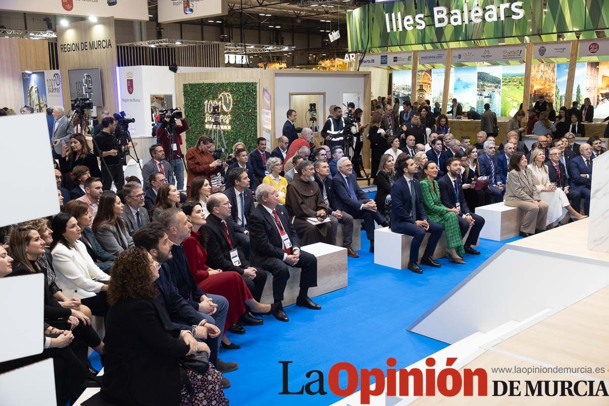 Así ha sido el primer día en el stand de la Región de Murcia en la Feria de Fitur