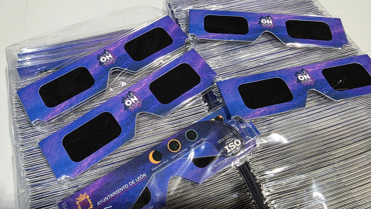Gafas solares homologadas para ver el eclipse