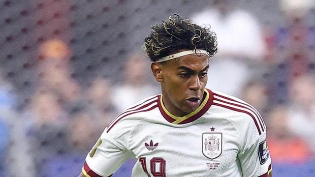 Lamine Yamal, en un partit d’aquest Mundial. |  CHARLY TRIBALLEU / AFP