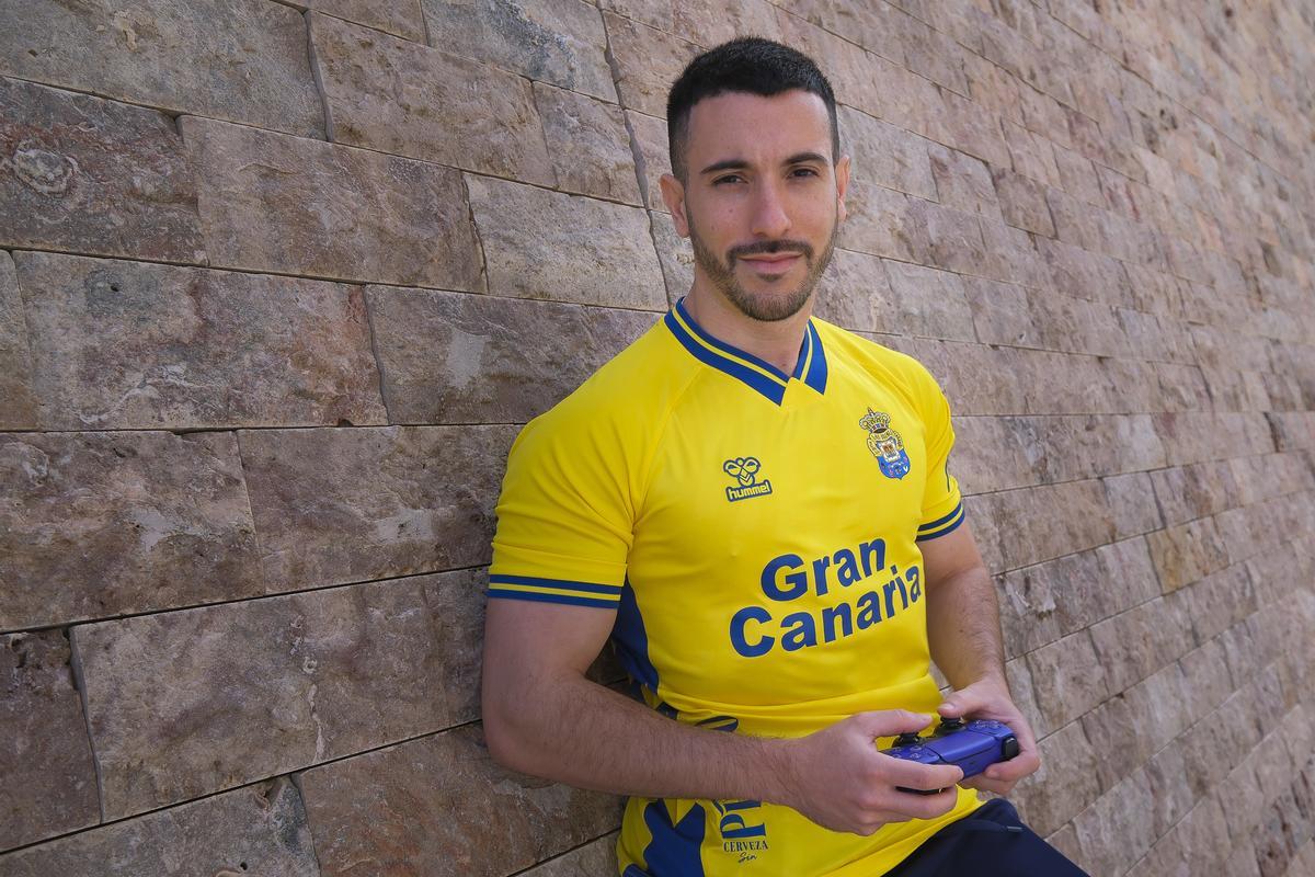 Zidane 10, jugador de e-sports de la UD Las Palmas.