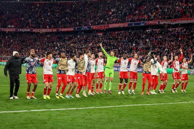 Bayern de Múnich - Arsenal, la vuelta de cuartos de final de la Champions League, en imágenes.