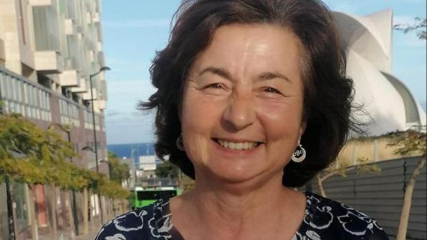 Lourdes Mondéjar, head of the United Sí Podemos list for the municipal elections in Candelaria