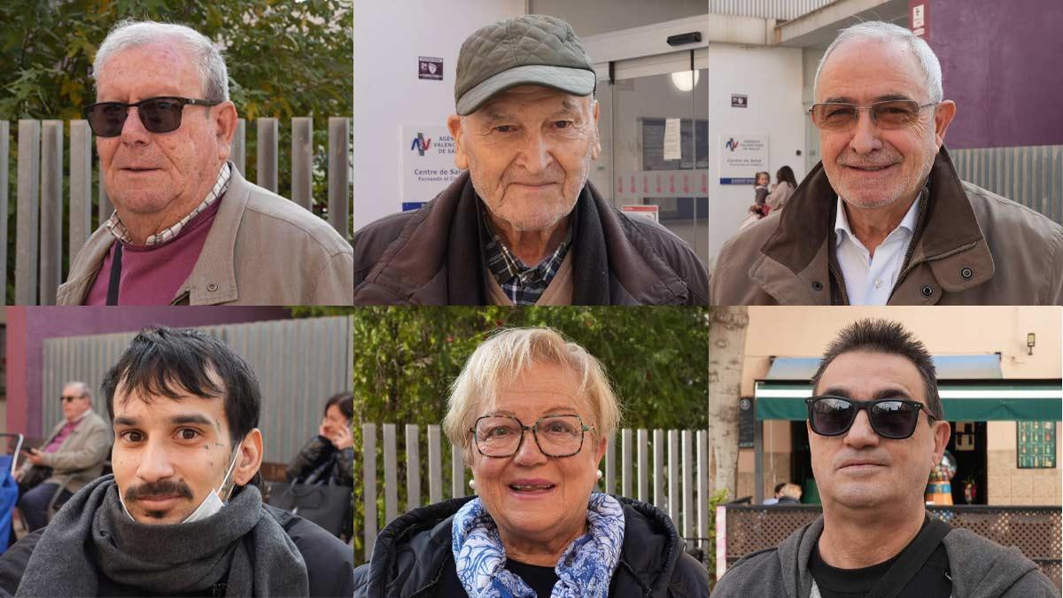 Encuesta en el centro de salud sobre la huelga de médicos.