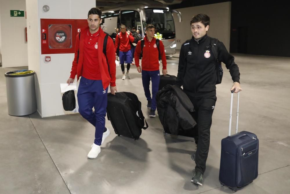 Els jugadors del Girona es desplacen fins a Madrid en l''AVE