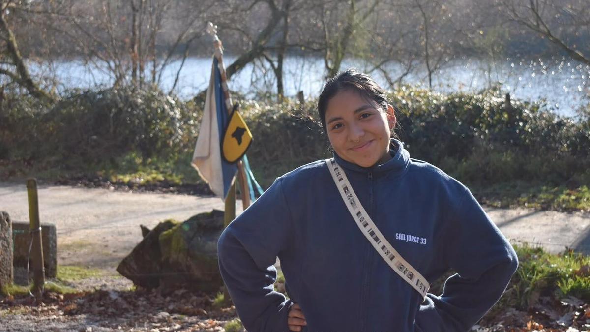 Nicole Zapata, universitaria que busca piso en A Coruña.