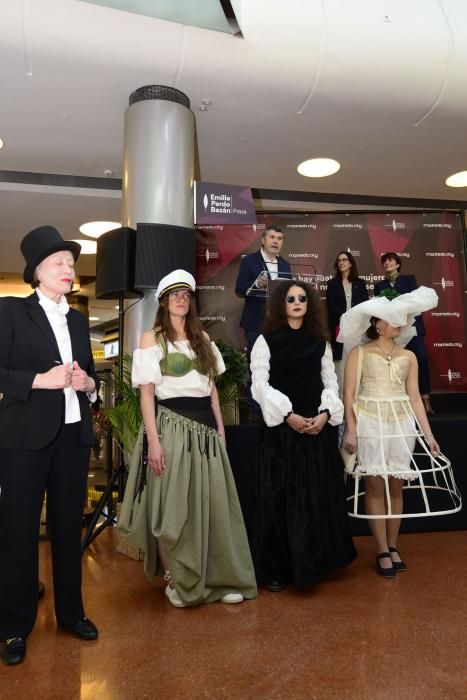 Homenaje en Marineda a Emilia Pardo Bazán