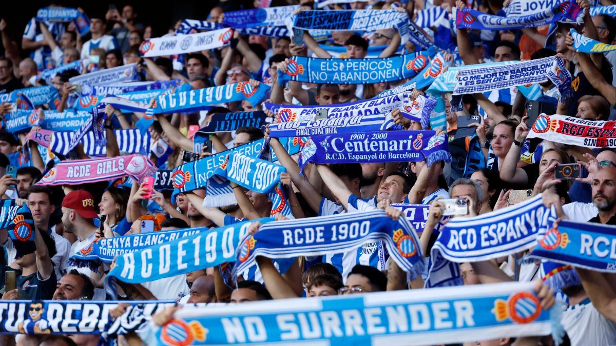 La afición del Espanyol disfrutó de entradas a 30 euros ante la Real Sociedad pese a no formar parte del convenio 'Grada Visitante'