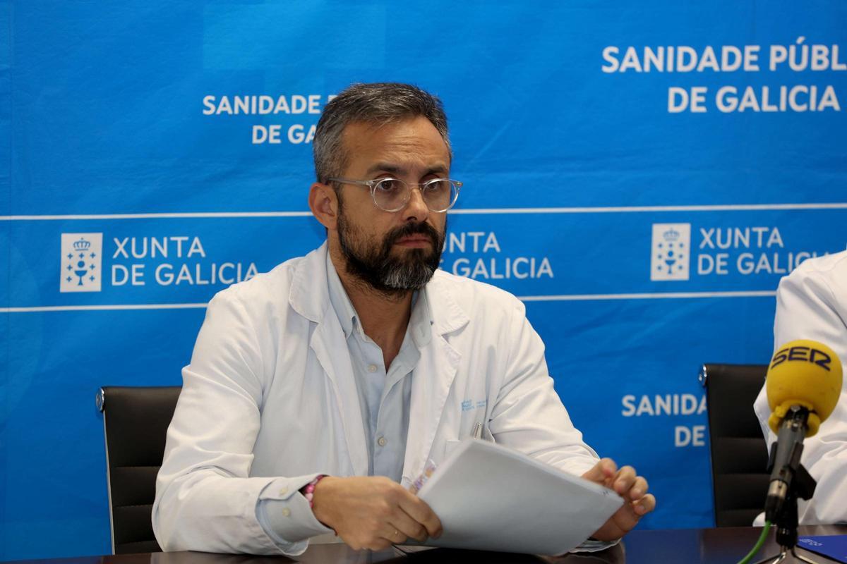 Alejandro Ávila, director asistencial del área sanitaria de A Coruña y Cee.