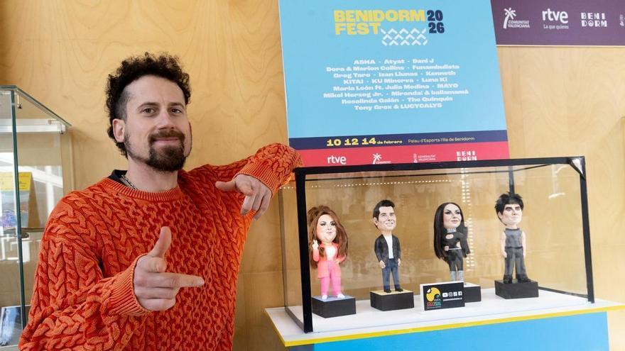 Las “minidolls” de Sergio Sánchez en el multiverso del Benidorm Fest
