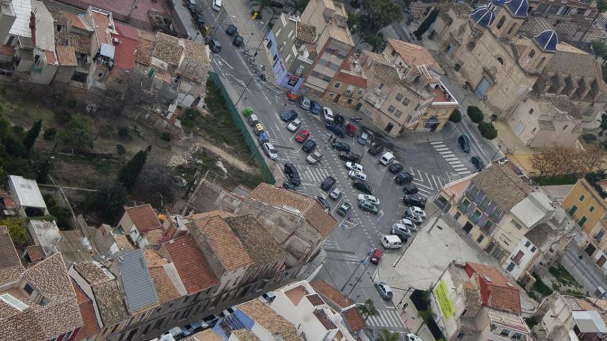 Vista aérea del centro urbano de Sant Joan d&#039;Alacant, el municipio de mayor renta.