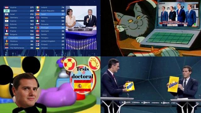 Algunos de los mejores memes de 'El debate decisivo' de Atresmedia