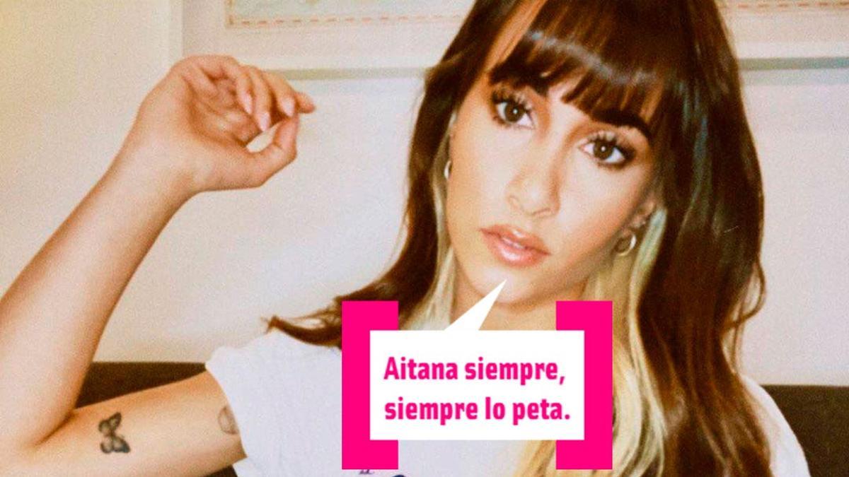 Aitana posa para su cuenta de Instagram