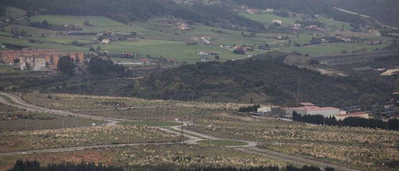 Aspecto de la primera fase de la Zalia, la única urbanizada hasta la fecha.