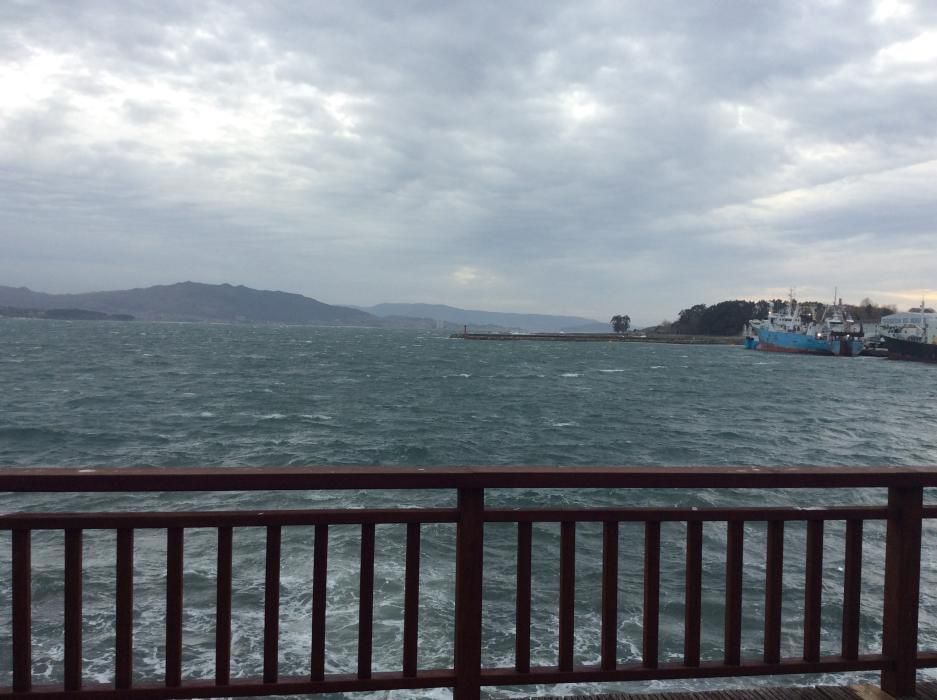 Temporal en la costa de Galicia