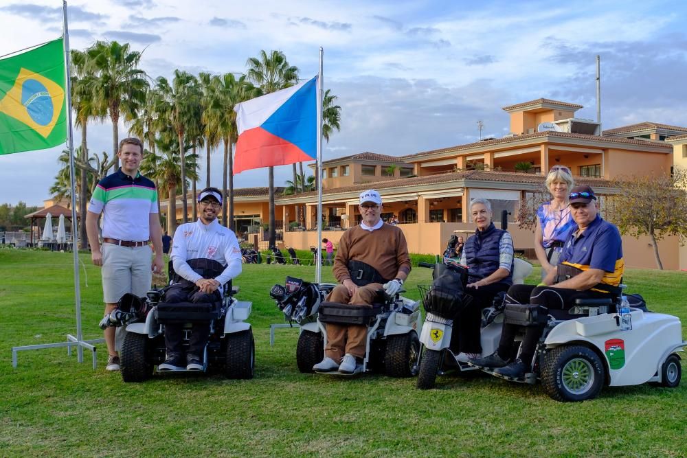 Llucmajor acoge el primer Mundial de golf en silla de ruedas