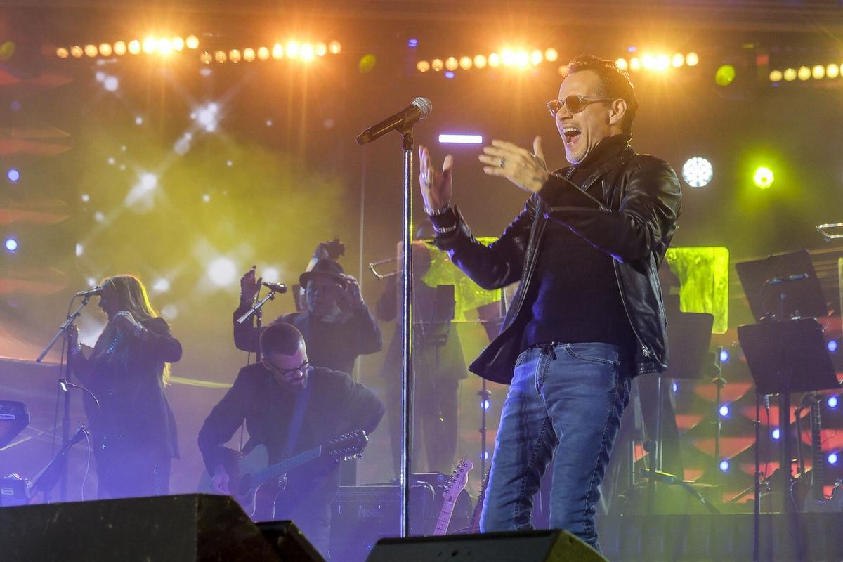 27-02-2026 LAS PALMAS DE GRAN CANARIA. Carnaval. Concierto Marc Anthony  | 27/02/2026 | Fotógrafo: Andrés Cruz