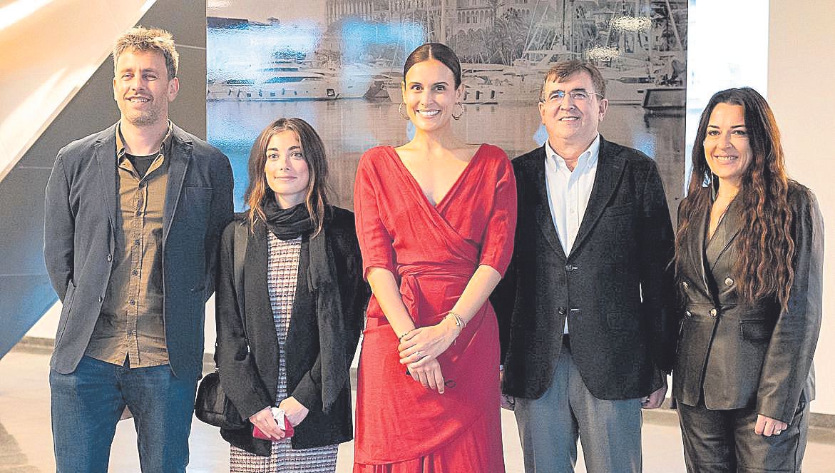 Albert Fores, Ariadna Domínguez, Lola Álvarez, Francesc Antich y Soledad Bescós.