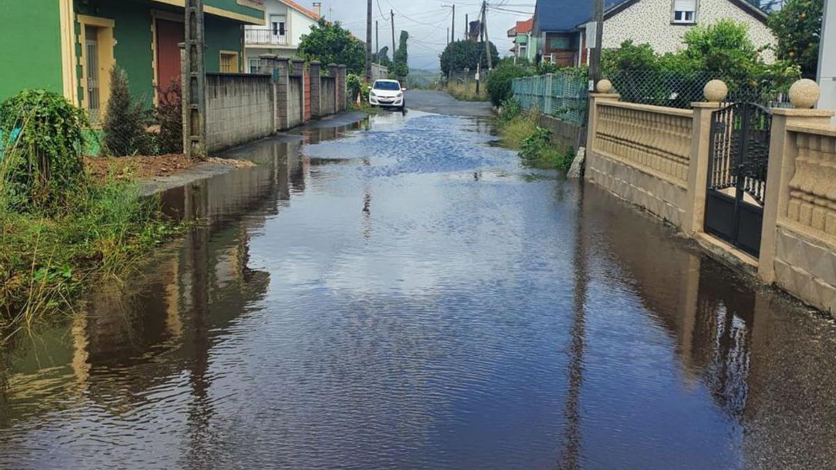 La calle, inundada el pasado martes. |   // I.ABELLA