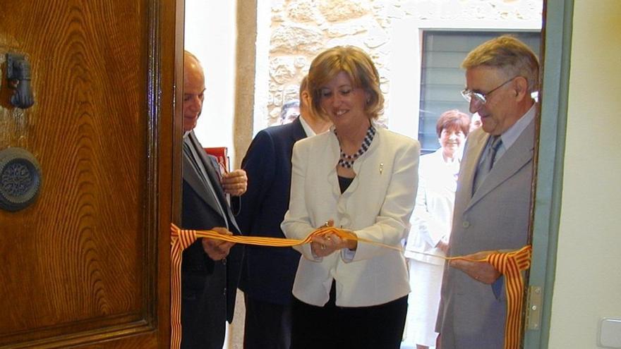 Lladó acomiada Josep Caixàs, el sastre que va ser alcalde durant 24 anys i va impulsar la Fira del Formatge