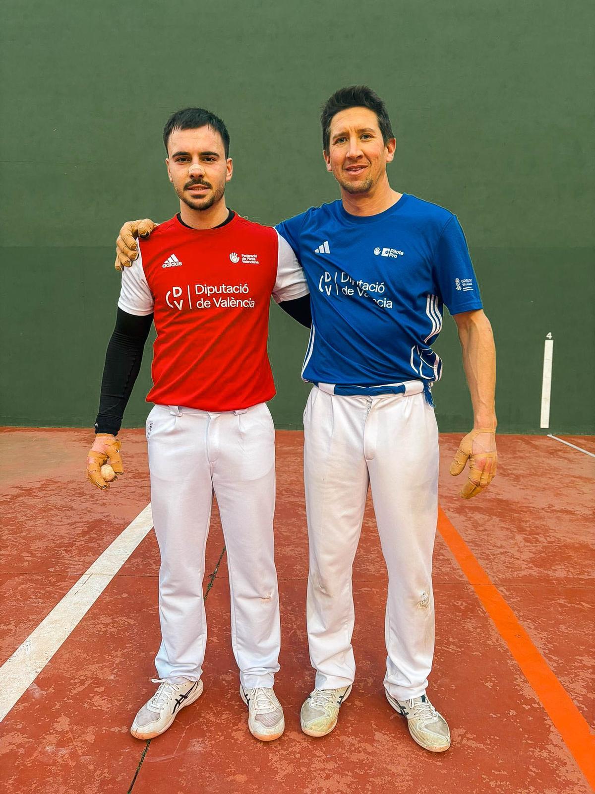 Ferran del CPV Castelló i Pasqual del CPV Racó de la Pobla es van enfrontar en la segona jornada.