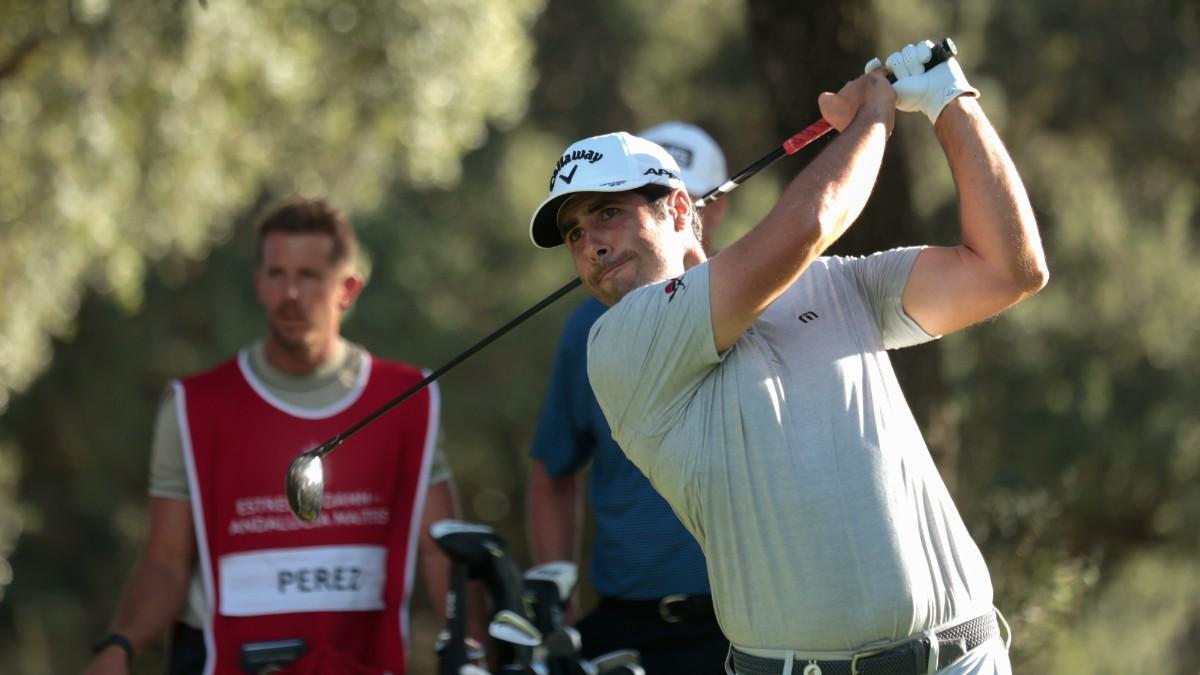 Otaegui, durante su recorrido