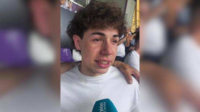 Las lágrimas de un padre y su hijo con el ascenso del Deportivo: "Nos acordamos de los que no están"