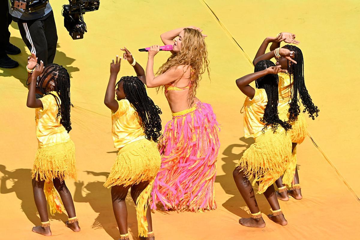 La rutina de entrenamiento de Shakira