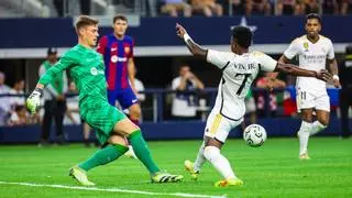 La falta de pegada del Real Madrid aviva la vía Mbappé: 29 remates, cinco postes y un penalti fallado