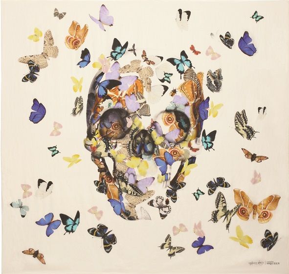 Damien Hirst / Alexander McQueen Jacob’s Ladder Silk Scarf, 2013