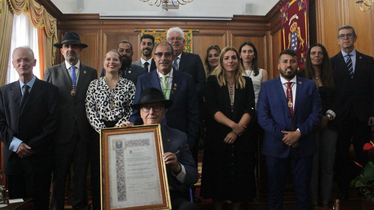 Elfidio Alonso, Hijo Adoptivo de Valverde
