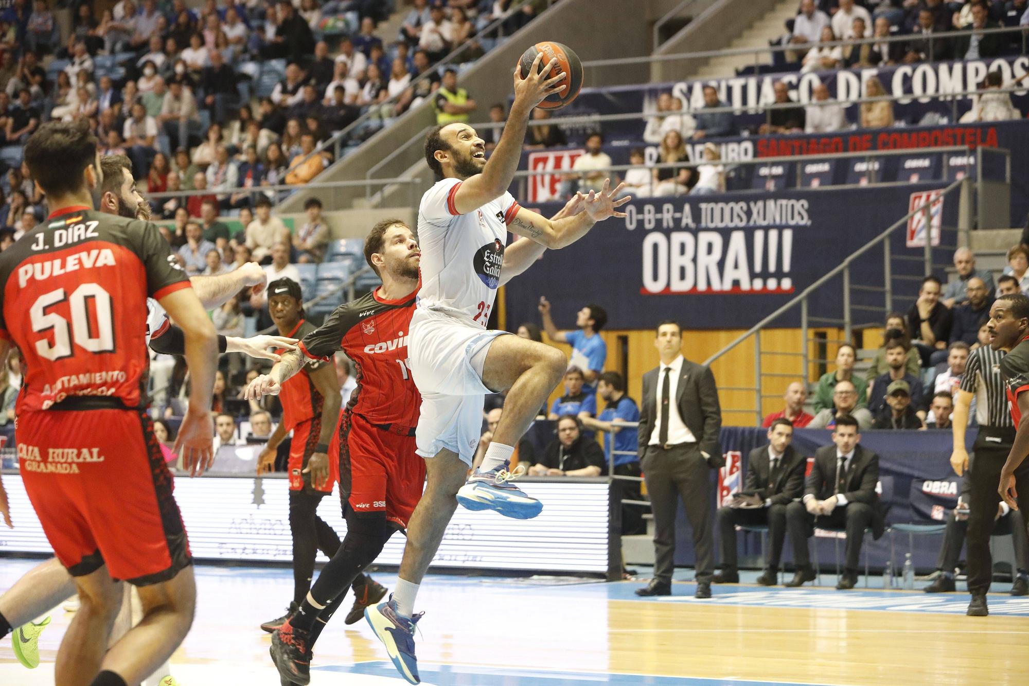 Monbus Obradoiro - Covirán Granada: las imágenes del partido