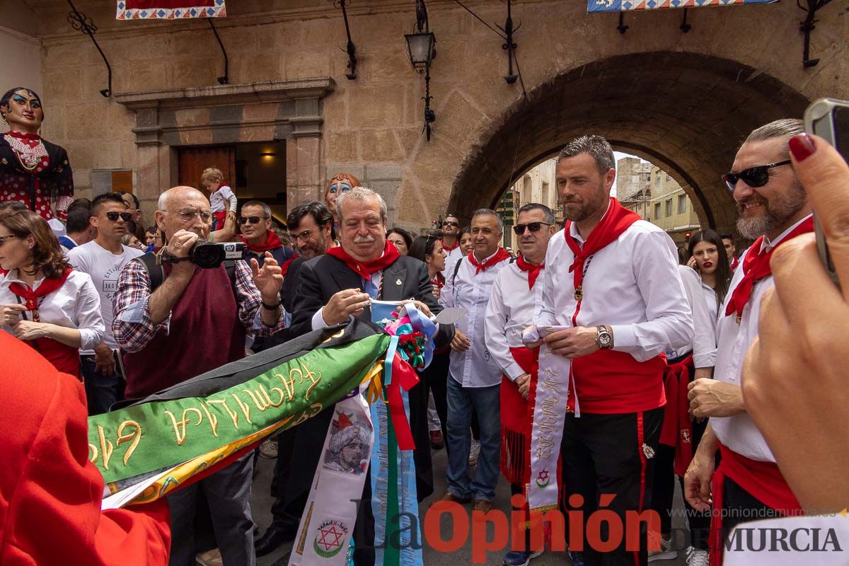 Moros y Cristianos en la mañana del día dos en Caravaca