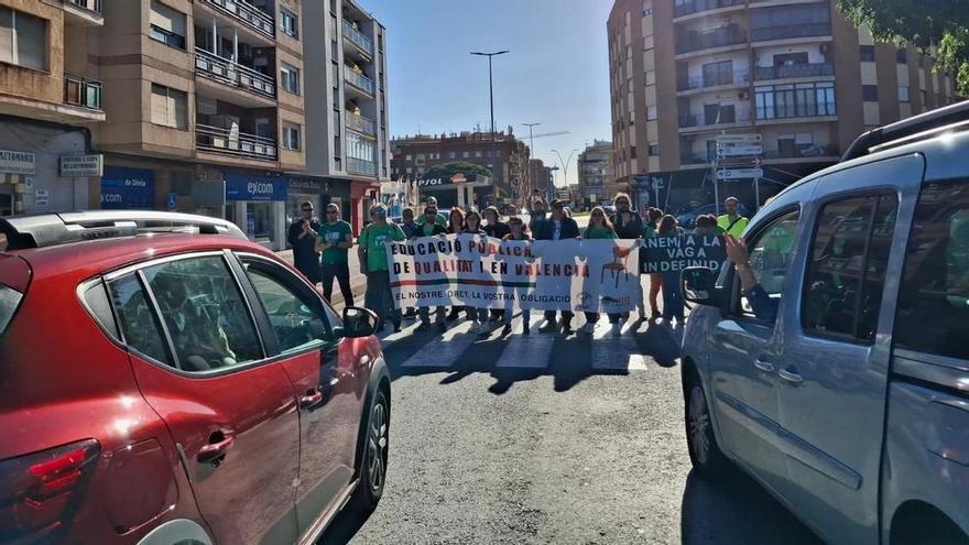 De las aulas a las calles: los piquetes cortan el acceso a Dénia