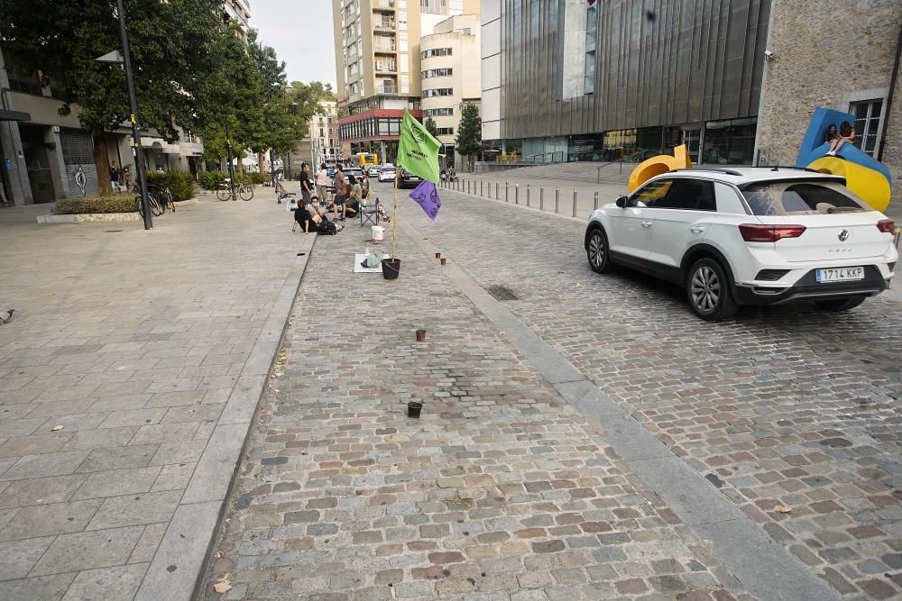 Ocupació d'aparcaments a Girona