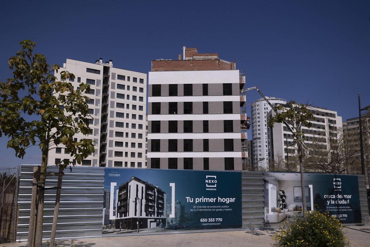 Pisos de obra nueva en el barrio de Moreras.