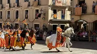 Alcañiz revive sus tradiciones con el Vencimiento del Dragón