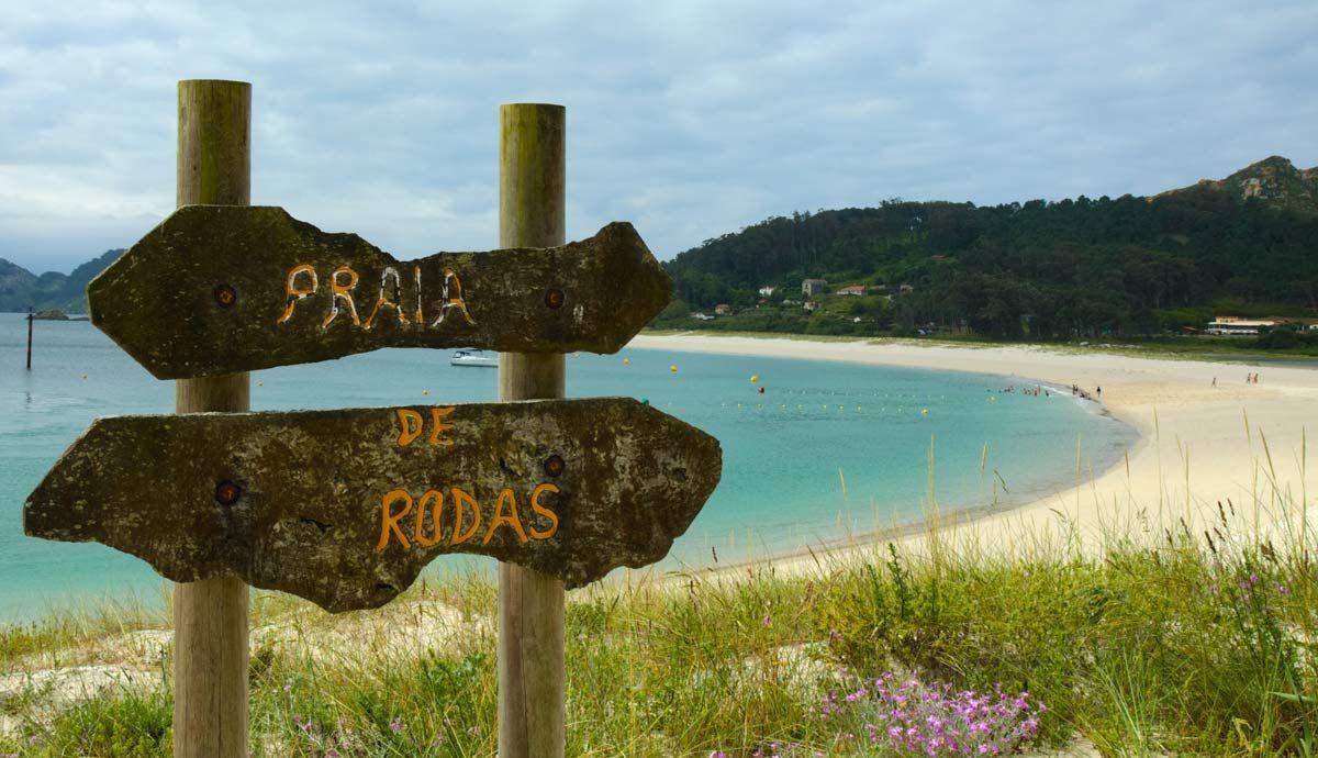 1. Playa de Rodas en Islas Cíes