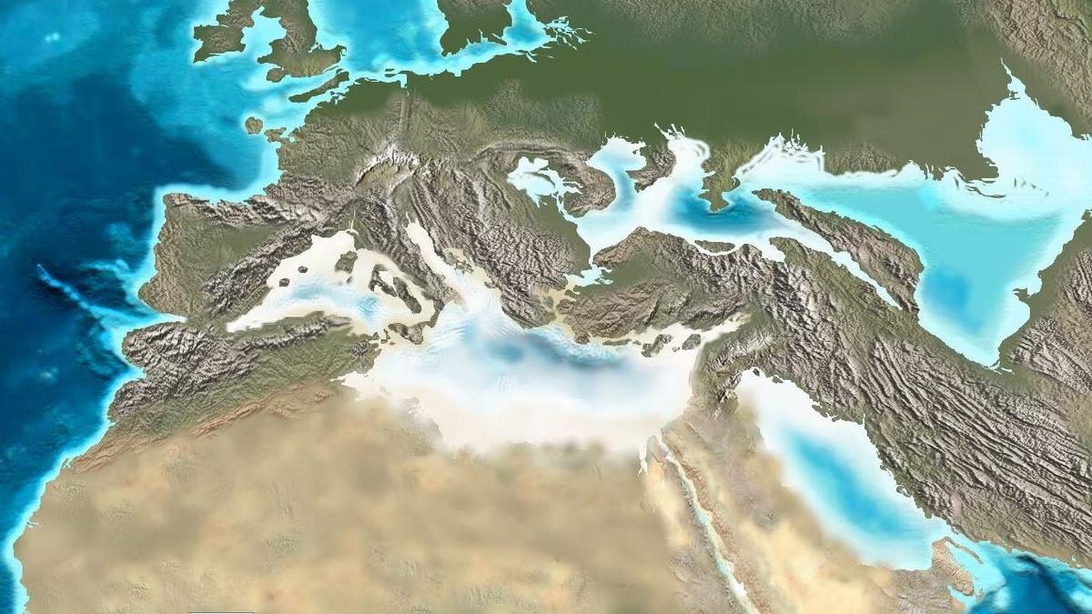 El Mediterráneo se evaporó y luego volvió a llenarse de agua