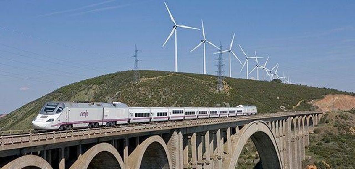 Pruebas sobre uno de los viaductos.
