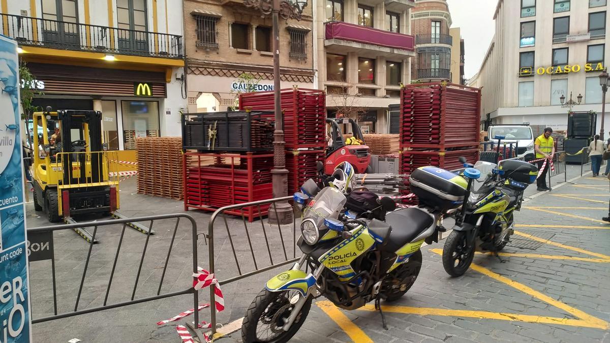 Sevilla activa el dispositivo especial de seguridad para la Semana Santa