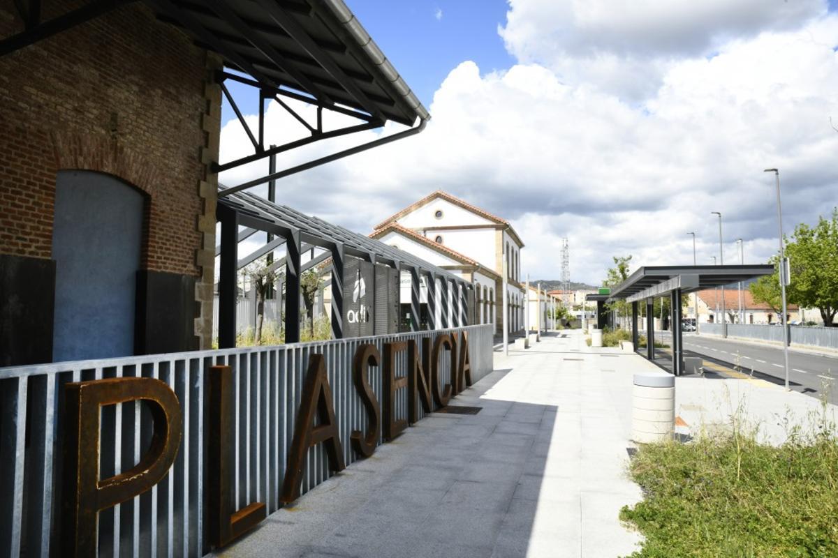 La estación de Plasencia avanza.