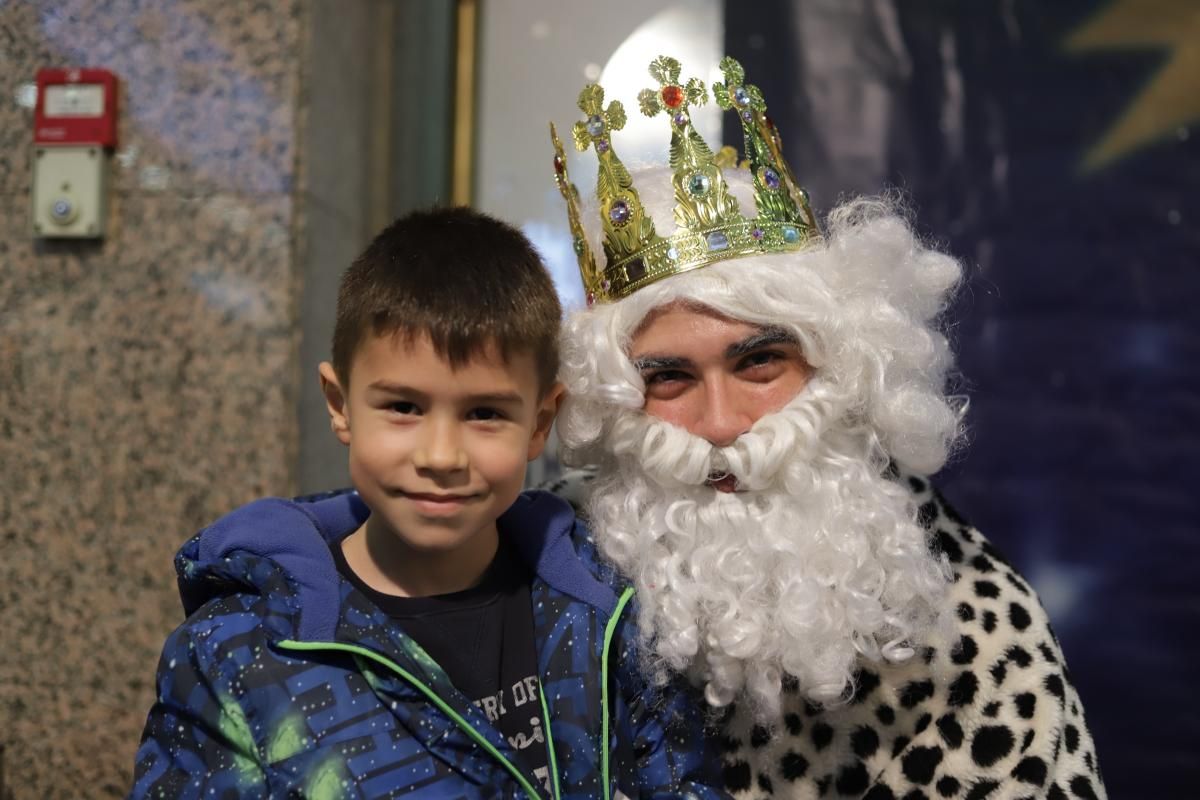 Fotos con los Reyes Magos realizadas el 3 de enero de 2018