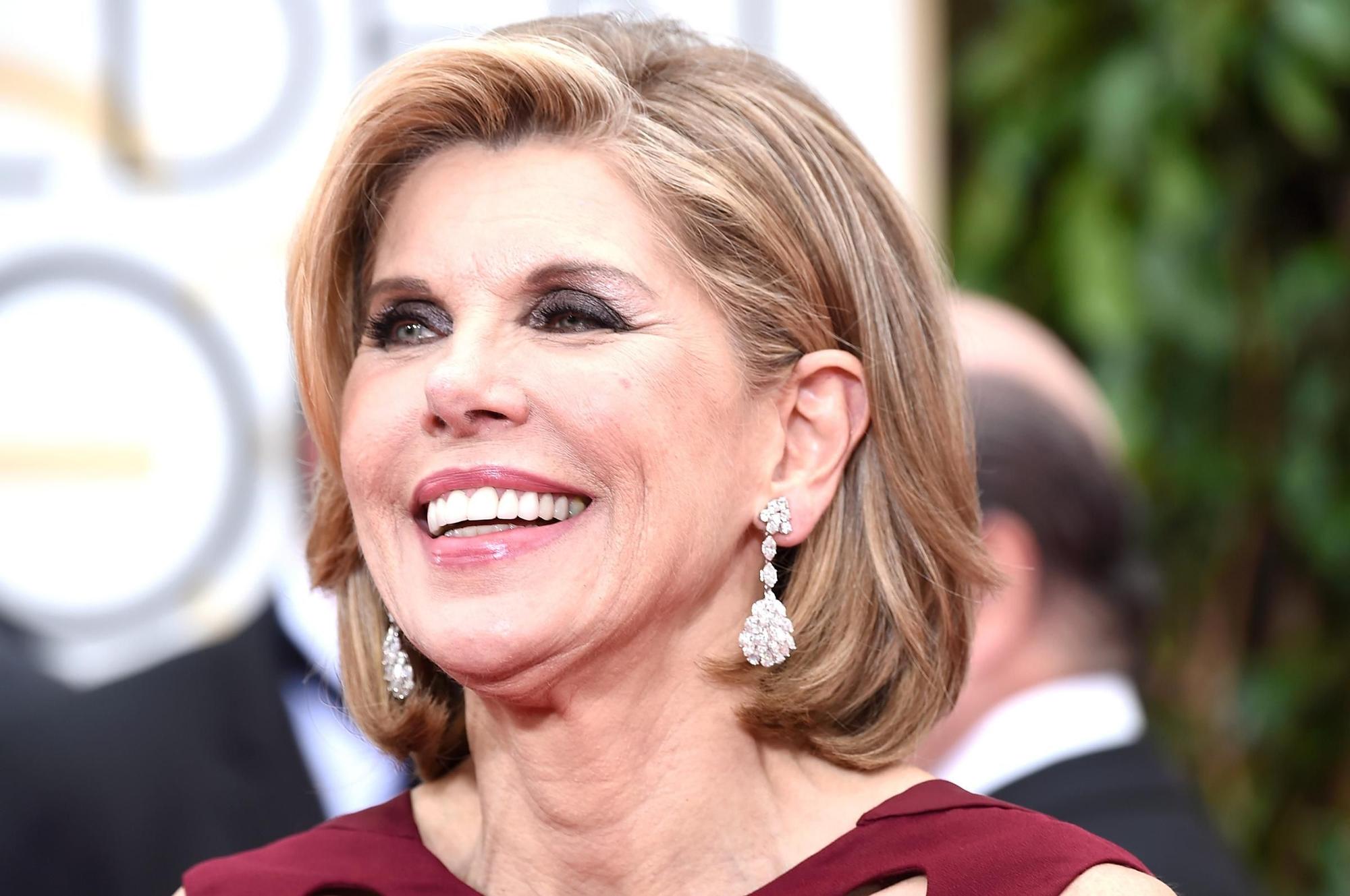 La actriz, Christine Baranski, de 71 años.