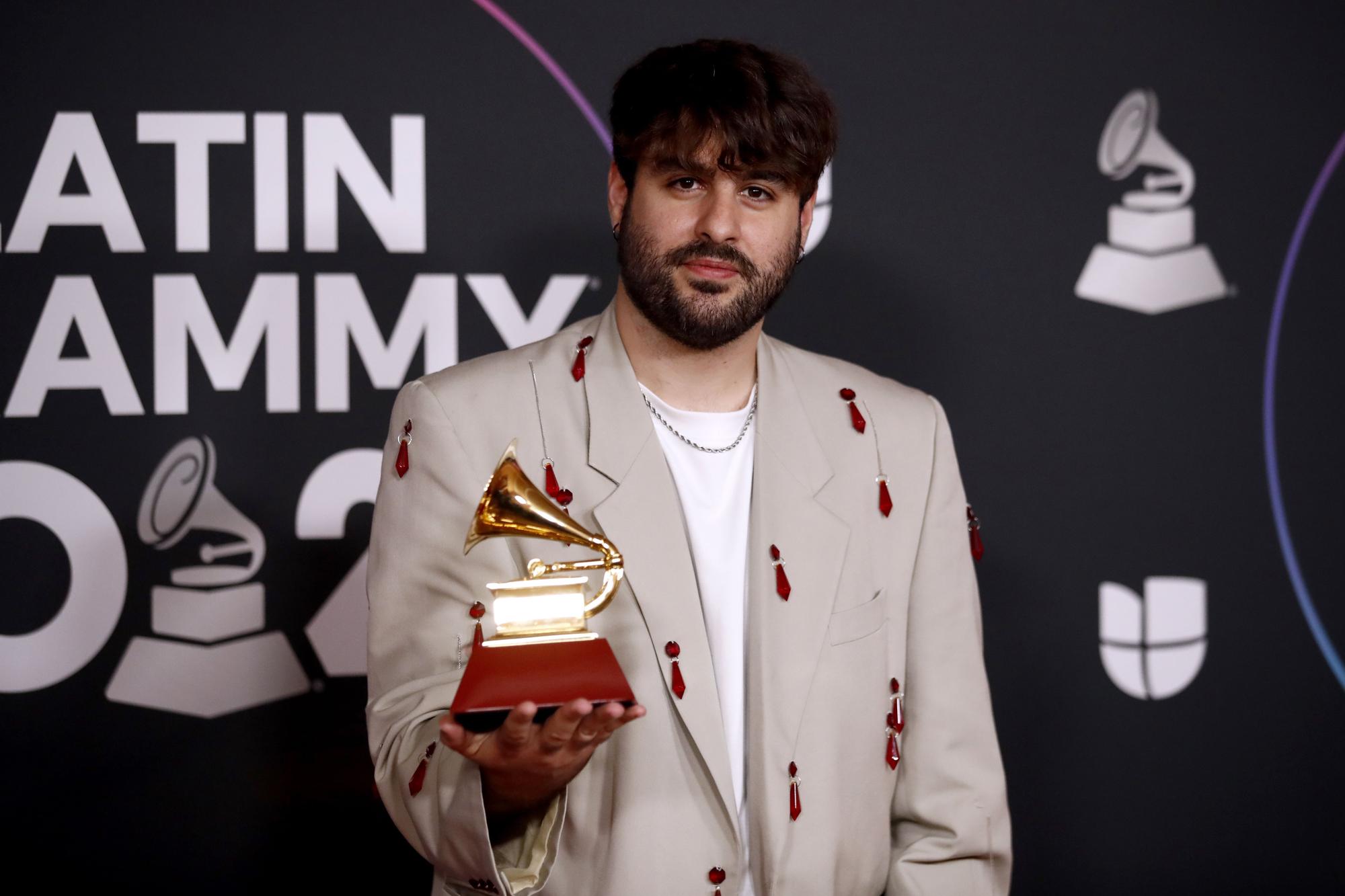 PREMIOS GRAMMY LATINOS | El mallorquín Juanjo Monserrat, ganador de un Grammy Latino por ‘Tacones Rojos’